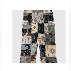 Patchwork Kids Pants